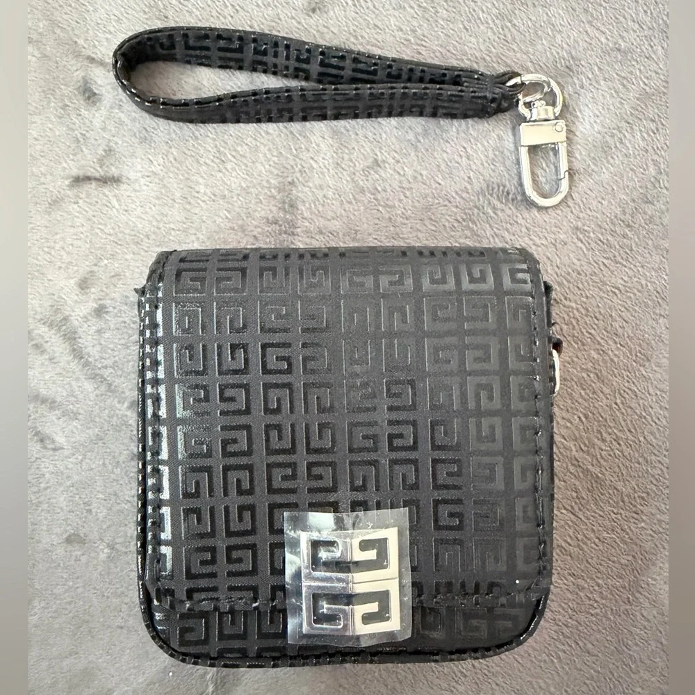 Givenchy Black Embossed Wristlet Coin Purse and AirPods Holder - GWP - Picture 10 of 12